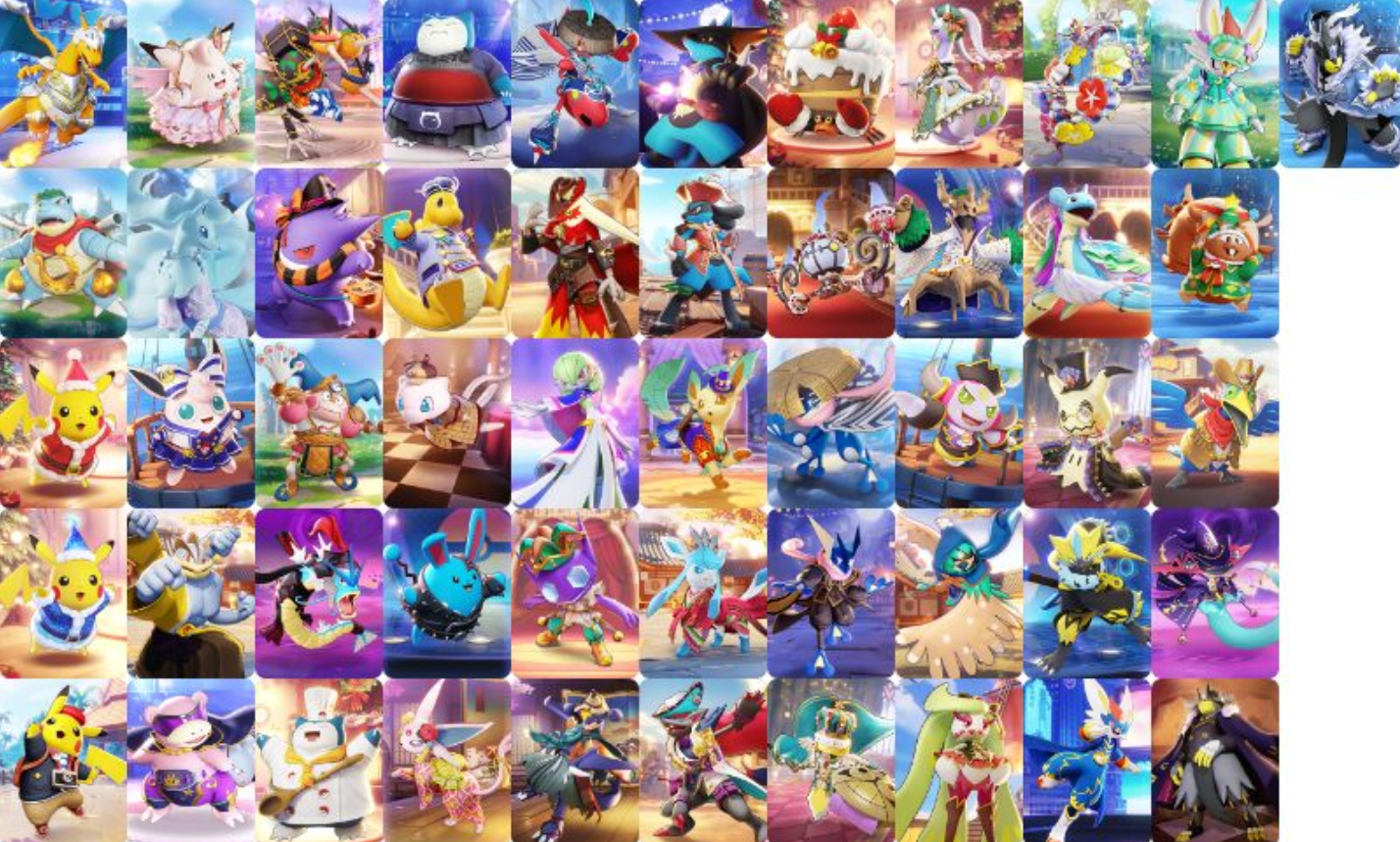ポケモンユナイトのホロウェアが選べない原因は？