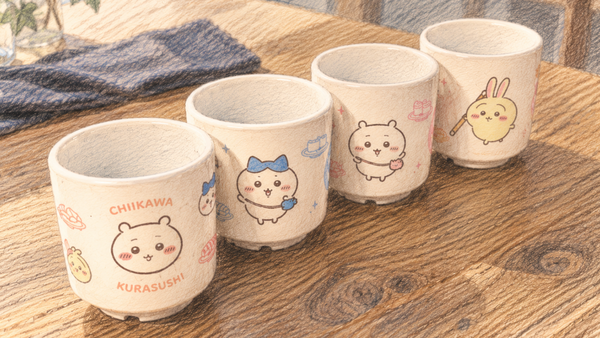 くら寿司のちいかわコラボで配られた湯呑