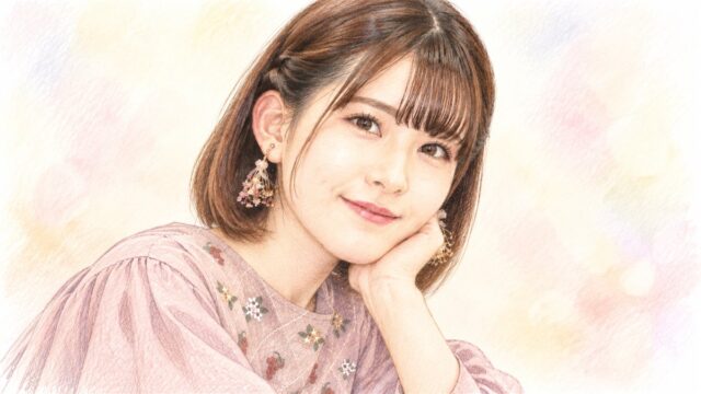 声優・石見舞菜香のイラスト